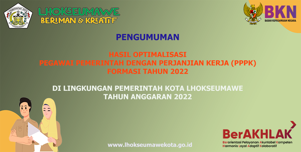 Pengumuman Hasil Optimalisasi PPPK 2022<br>