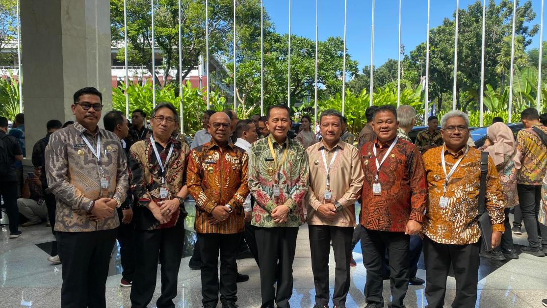 Pj Wali Kota A Hanan Hadiri Seminar Nasional Penyampaian LHP BPK RI di Jakarta