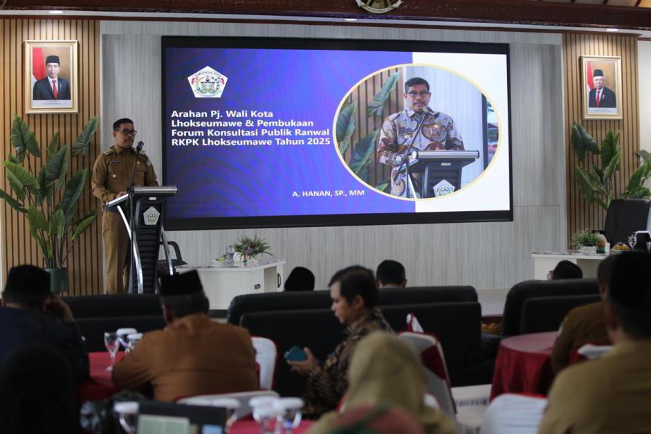 Lhokseumawe Tahun 2025 Lebih Baik, Pj Wali Kota A Hanan minta OPD Siapkan Rencana Lebih Awal 
