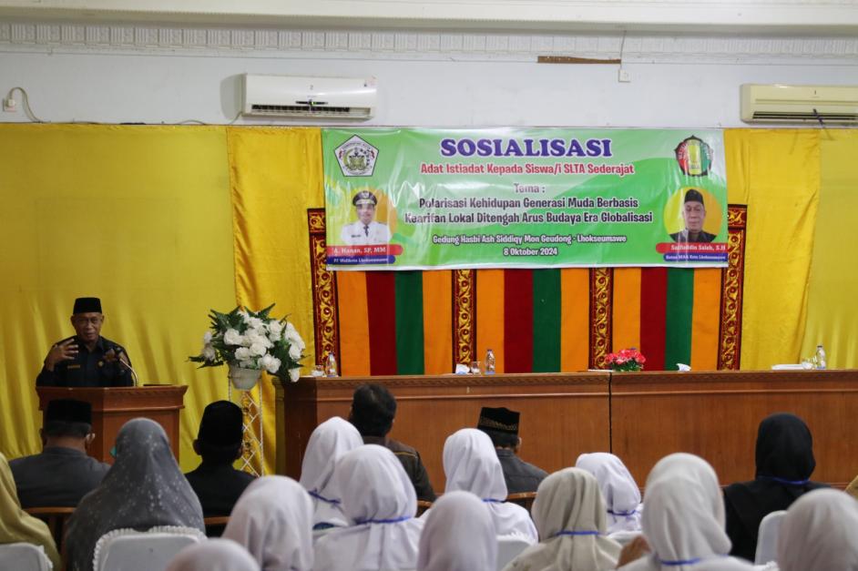 MAA Kota Lhokseumawe ajak siswa dan siswi lestarikan adat istiadat Aceh