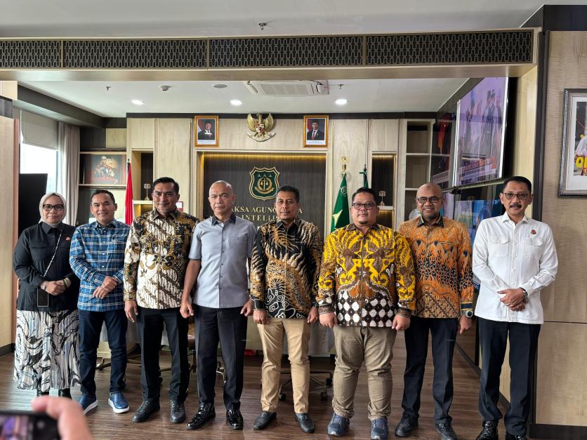 Perkuat Advokasi Pengelolaan Migas Aceh, Wali Kota Lhokseumawe Fasilitasi Pertemuan BPMA dengan Jamintel Kejagung